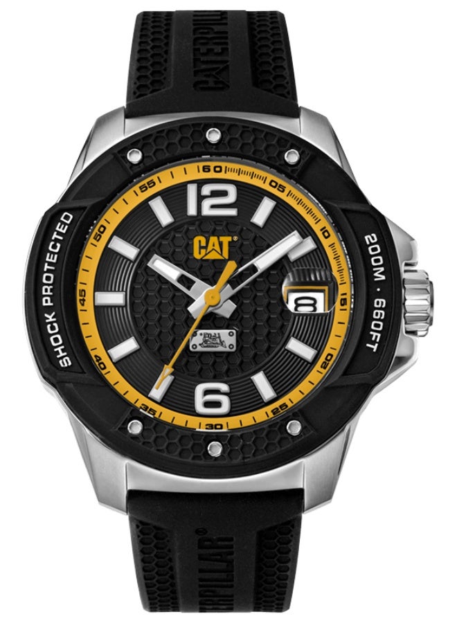 Caterpillar Shockmaster Evo Silicone Strap Men Watch SJ.141.21.137 - Image 1